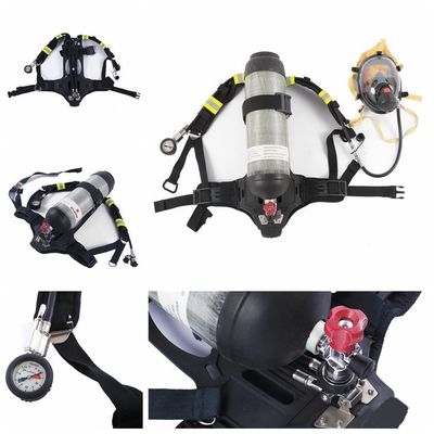 comprare Apparecchiato a pressione positiva del pompiere 6L con cilindri in fibra di carbonio online manufacture